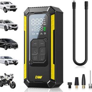 NIB Tire Inflator Portable Air Compressor